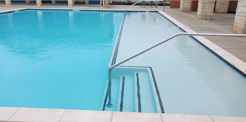 Typical backyard pool.